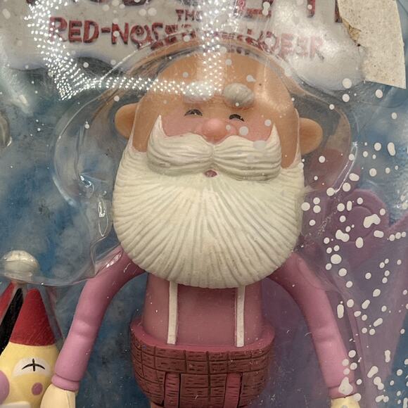 Round 2 Memory Lane Rudolph Red Nosed Reindeer Sam the Snowman Casual Santa READ - Picture 2 of 16